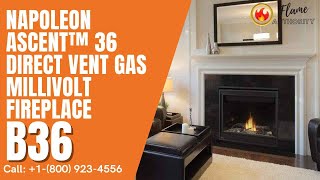 Napoleon Ascent™ 36 Direct Vent Gas Millivolt Fireplace B36