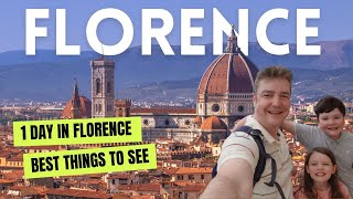 1 DAY IN FLORENCE ITALY | BEST THINGS TO SEE | Epic European Adventure #EP8