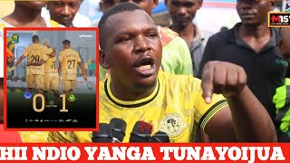 NASORO YANGA : APAGAWA NA KIWANGO CHA YANGA / MUARABU ANAFIA GETO