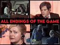 [ENG] Absolutely all endings of the game |Not for broadcast|