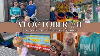 DRUGI DZIEŃ W DRAYTON MANOR! DAWID JEST SZALONY 😄 VLOGTOBER #8