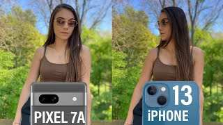 Google Pixel 7A Vs iPhone 13 Camera Test | Pixel 7A