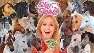 Ik heb bijna 100 PAARDEN GEKOCHT op STAR STABLE! 😱💰