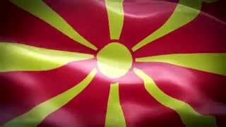 Makedonija anthem \u0026 flag FullHD (full) / Македония гимн и флаг / Македонија химната и знамето