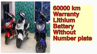 Bast popular electric scooter brand kinetic green 60000km warranty without number plait DIPTI AUTO