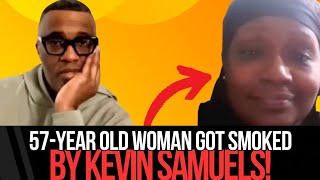 The Godfather Kevin Samuels Crushes 57 Year Old Woman Who Comes At Him!