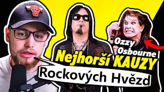 Nejhorší KAUZY - Rockových Hvězd