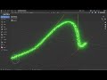 Blender Tutorial - Particle curve guide