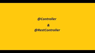 Controller and RestController annotations in Spring