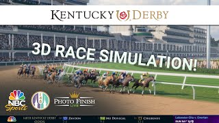2022 Kentucky Derby Race Simulation | Photo Finish LIVE