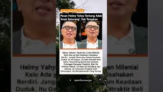 Pesan Helmy Yahya | Adan Gen Z dan Milenial #pemburusurga #shortsfeed #shorts #trending #fyp