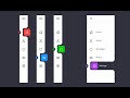 Side Bar Menu Using Html, Css & javascript | How to Create Curved Outside Navigation
