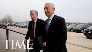 James Mattis Jokes To John Bolton: 'I Heard You’re Actually The Devil Incarnate' | TIME