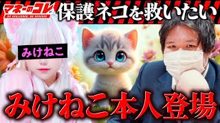 【みけねこ保護猫を救う】100歳の猫の治療費を肩代わりするみけねこ #コレコレ切り抜き #ツイキャス