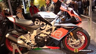 2015 Aprilia RSV4 RF - Walkaround - 2014 EICMA Milan Motorcycle Exhibition