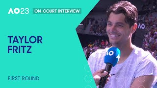 Taylor Fritz On-Court Interview | Australian Open 2023 First Round