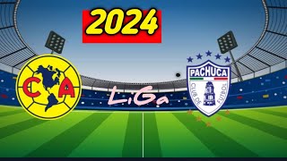 TUDN / America Vs Pachuca Live 🔴 goles 2024 Liga MX