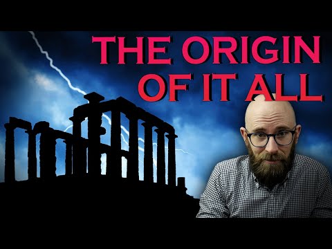 Where did the Greek gods come from?