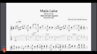 Maria Luisa - Guitar Pro Tab