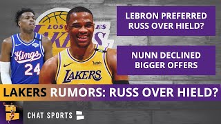 Lakers Rumors: LeBron James Wanted Russell Westbrook Over Buddy Hield? Nunn Declined Bigger Offers