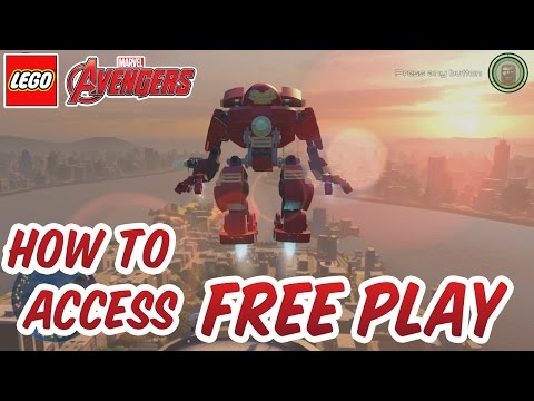 Lego Marvel's Avengers - How to Access Free Play in Hub Areas Lego Marvel's Avengers - How to Access Free Play in Hub Areas