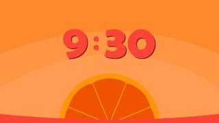 9 Minute 30 Second Timer (Basic Orange)