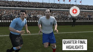 1954 World Cup Quarter Final Highlights | Historic Football Simulation