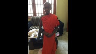 13 year old receiving the 'Pabbajja', Becoming a Buddhist Novice Monk