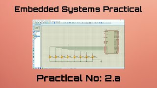 Practical No: 2a | Configure timer control registers of 8051 and develop a program to generate delay