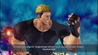 The King of Fighters XV Ryuji Yamazaki's Quotes (Story Mode)