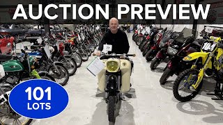 Steve Berry's Friday 14th February 2025 Motorcycle Auction Preview