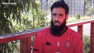 Rhys Williams' first interview with club