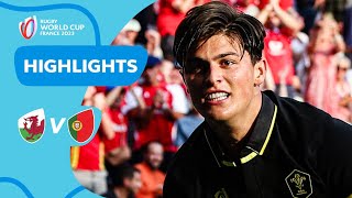 Wales overcome a resilient Portugal | Rugby World Cup 2023 Highlights