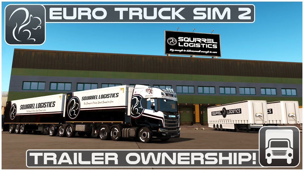 Trailer Ownership! - 1.32 Beta (Euro Truck Simulator 2) - YouTube