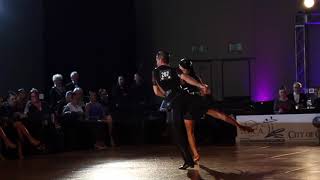 Simone Spadoni and Simona Caporale, Jive, South Open Championships 2019