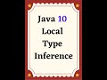 Java 10 Local Type Inference