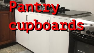 How to make a pantry cupboard || පැන්ට්‍රි කබඩ් එකක් හදමු