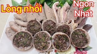 Làm lòng lợn nhồi ngon nhất ở nhà hàng./ Bếp Của Em.