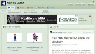 Deviantart rant #1: Kitty-the-Leafcat