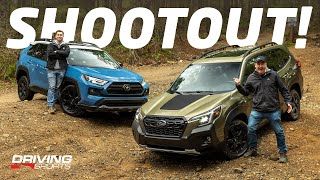 Subaru Forester Wilderness vs Toyota RAV4 TRD Off-Road Shootout!