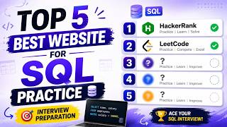 The ONLY 5 Websites You Need for SQL Practice | Beginner To Advance | Data Analyst | Interview Prep