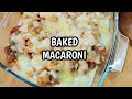 Baked Macaroni Sedap Dan Mudah Dimasak