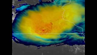 GOES-16 One-Minute Visible/Infrared Imagery of Derecho July 19, 2017