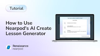 How to use Nearpod's AI Create Lesson Generator | Complete tutorial 2025