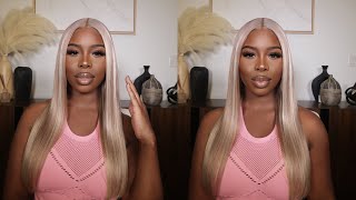 Let’s Install This #P18/613 Barbie Inspired Glueless Wig ft. Dorsanee Hair