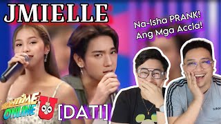 JMIELLE | Marielle Montellano and JM Dela Cerna Sings DATI | Online Showtime U | BARDAGULAN REACTION