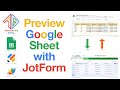 [Preview] 2-Way Data Sync Between Google Sheets and JotForm