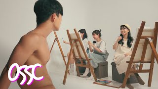 Korean Girls Try To Paint Nude For The First Time | 𝙊𝙎𝙎𝘾