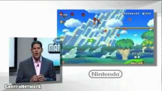 Wii U - New Super Mario Bros. U - Demo Gameplay E3