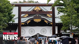 Two Japan Cabinet members visit controversial Yasukuni Shrine on war anniversary